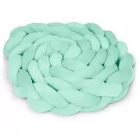 Protectie laterala pentru patut, impletita, 3 M, Ricokids 722112 - Mint