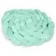 Protectie laterala pentru patut, impletita, 3 M, Ricokids 722112 - Mint