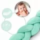 Protectie laterala pentru patut, impletita, 3 M, Ricokids 722112 - Mint