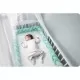 Protectie laterala pentru patut, impletita, 3 M, Ricokids 722112 - Mint