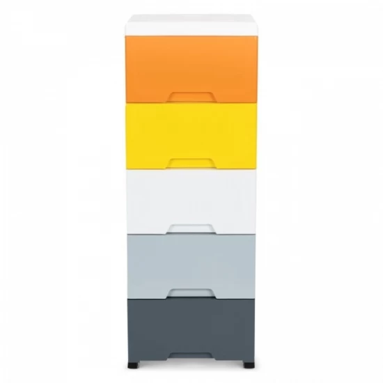 Raft cu 5 compartimente pentru depozitarea diverselor obiecte ModernHome 05B - Multicolor Raft cu 5 compartimente pentru depozitarea diverselor obiecte ModernHome 05B - Multicolor