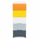Raft cu 5 compartimente pentru depozitarea diverselor obiecte ModernHome 05B - Multicolor Raft cu 5 compartimente pentru depozitarea diverselor obiecte ModernHome 05B - Multicolor