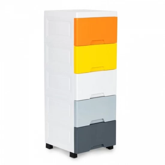 Raft cu 5 compartimente pentru depozitarea diverselor obiecte ModernHome 05B - Multicolor Raft cu 5 compartimente pentru depozitarea diverselor obiecte ModernHome 05B - Multicolor