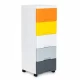 Raft cu 5 compartimente pentru depozitarea diverselor obiecte ModernHome 05B - Multicolor Raft cu 5 compartimente pentru depozitarea diverselor obiecte ModernHome 05B - Multicolor