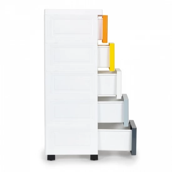 Raft cu 5 compartimente pentru depozitarea diverselor obiecte ModernHome 05B - Multicolor Raft cu 5 compartimente pentru depozitarea diverselor obiecte ModernHome 05B - Multicolor