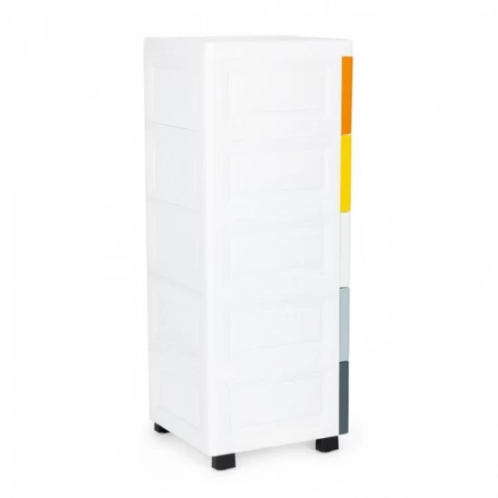 Raft cu 5 compartimente pentru depozitarea diverselor obiecte ModernHome 05B - Multicolor Raft cu 5 compartimente pentru depozitarea diverselor obiecte ModernHome 05B - Multicolor