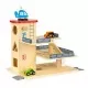 Rampa cu garaj, lift din lemn si masinute Ecotoys Rampa cu garaj, lift din lemn si masinute Ecotoys