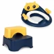 Reductor toaleta cu scara pentru copii Ecotoys HA-P17-18 - Bleumarin Reductor toaleta cu scara pentru copii Ecotoys HA-P17-18 - Bleumarin