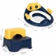 Reductor toaleta cu scara pentru copii Ecotoys HA-P17-18 - Bleumarin Reductor toaleta cu scara pentru copii Ecotoys HA-P17-18 - Bleumarin