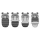 Sac de dormit Ricokids 95 x 48 cm Ricokids Elmi 720001 - Gri inchis Sac de dormit Ricokids 95 x 48 cm Ricokids Elmi 720001 - Gri inchis