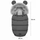 Sac de dormit Ricokids 95 x 48 cm Ricokids Elmi 720001 - Gri inchis Sac de dormit Ricokids 95 x 48 cm Ricokids Elmi 720001 - Gri inchis