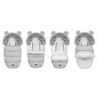 Sac de dormit Ricokids 95 x 48 cm Ricokids Elmi 720002 - Gri deschis