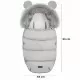 Sac de dormit Ricokids 95 x 48 cm Ricokids Elmi 720002 - Gri deschis