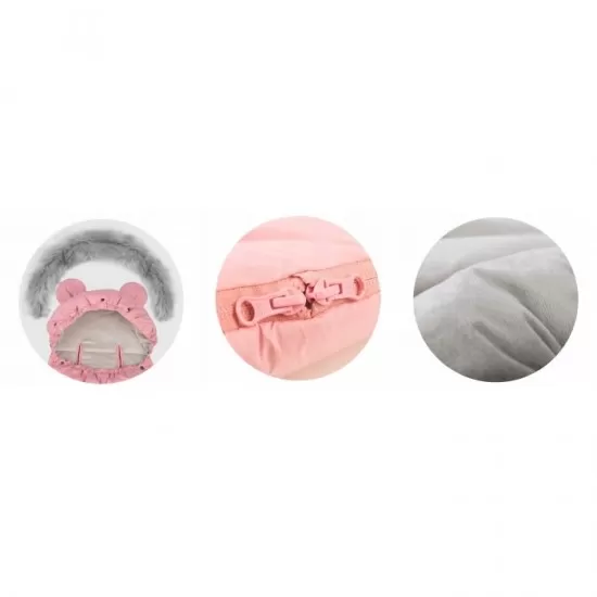 Sac de dormit Ricokids 95 x 48 cm Ricokids Elmi 720005 - Roz Sac de dormit Ricokids 95 x 48 cm Ricokids Elmi 720005 - Roz