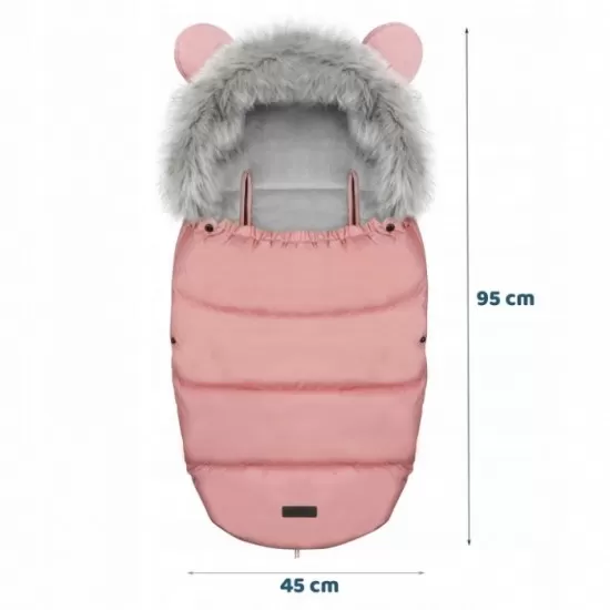 Sac de dormit Ricokids 95 x 48 cm Ricokids Elmi 720005 - Roz Sac de dormit Ricokids 95 x 48 cm Ricokids Elmi 720005 - Roz