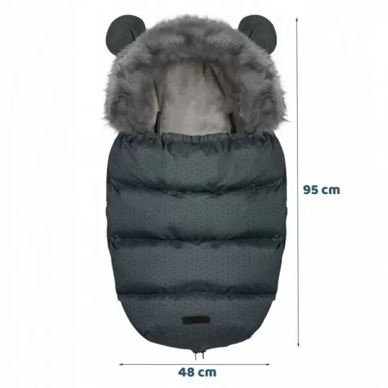 Sac de dormit Ricokids 95 x 48 cm Ricokids Elmi 720006 - Grafit Sac de dormit Ricokids 95 x 48 cm Ricokids Elmi 720006 - Grafit