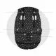 Sac de dormit Ricokids 95 x 48 cm Ricokids Elmi 720007 - Negru cu triunghiuri albe Sac de dormit Ricokids 95 x 48 cm Ricokids Elmi 720007 - Negru cu triunghiuri albe