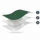 Sac de dormit Ricokids 95 x 48 cm Ricokids Elmi 720009 - Khaki