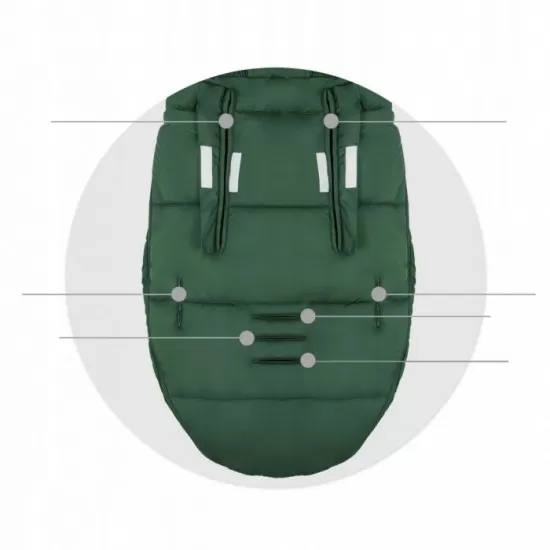 Sac de dormit Ricokids 95 x 48 cm Ricokids Elmi 720009 - Khaki