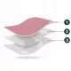Sac de dormit Ricokids 95 x 48 cm Ricokids Elmi 720011 - Roz inchis Sac de dormit Ricokids 95 x 48 cm Ricokids Elmi 720011 - Roz inchis