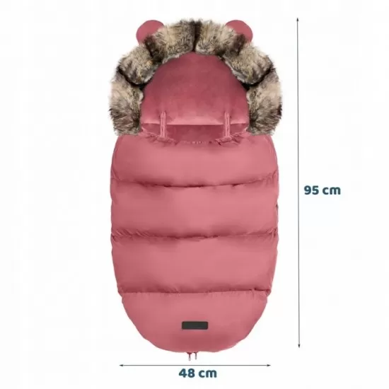 Sac de dormit Ricokids 95 x 48 cm Ricokids Elmi 720011 - Roz inchis Sac de dormit Ricokids 95 x 48 cm Ricokids Elmi 720011 - Roz inchis