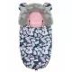 Sac de dormit Ricokids 95 x 48 cm Ricokids Elmi 720012 - Bleumarin cu flamingo