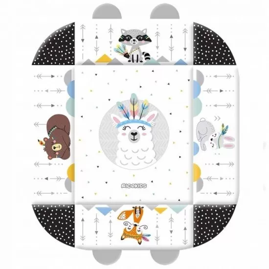 Salteluta de joaca 100 x 100 cm Ricokids Boho Salteluta de joaca 100 x 100 cm Ricokids Boho