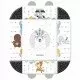 Salteluta de joaca 100 x 100 cm Ricokids Boho Salteluta de joaca 100 x 100 cm Ricokids Boho