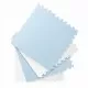 Covoras de joaca 120 x 120 cm Ricokids 7482 - Alb - Albastru Covoras de joaca 120 x 120 cm Ricokids 7482 - Alb - Albastru