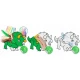 Salteluta de joaca 120 x 92 x 0.3 cm Ricokids RK-343 - Dino Salteluta de joaca 120 x 92 x 0.3 cm Ricokids RK-343 - Dino