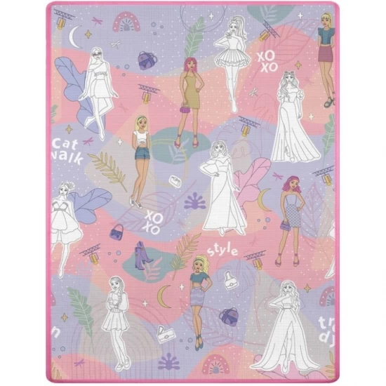 Salteluta de joaca 120 x 92 x 0.3 cm Ricokids RK-343 - Fashion Salteluta de joaca 120 x 92 x 0.3 cm Ricokids RK-343 - Fashion