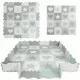 Covoras de joaca 150 X 150 cm Ricokids 7505 - Gri - Mint Covoras de joaca 150 X 150 cm Ricokids 7505 - Gri - Mint