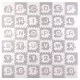 Covoras de joaca 180 x 180 cm cu litere si cifre Ricokids 7488 - Trenulet Gri Covoras de joaca 180 x 180 cm cu litere si cifre Ricokids 7488 - Trenulet Gri