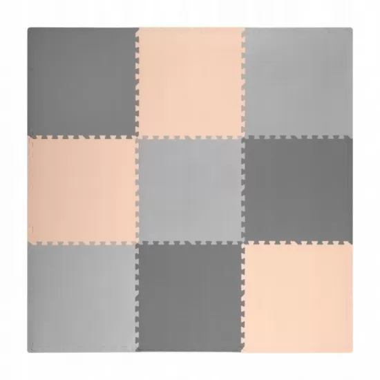 Covoras de joaca 180 X 180 cm Ricokids 7500 - Gri cu bej Covoras de joaca 180 X 180 cm Ricokids 7500 - Gri cu bej