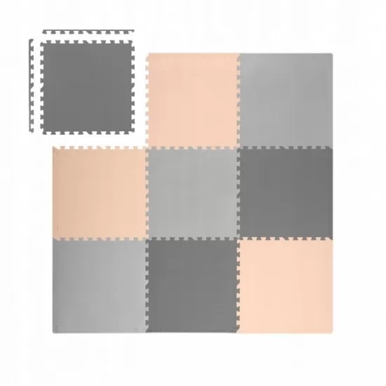 Covoras de joaca 180 X 180 cm Ricokids 7500 - Gri cu bej Covoras de joaca 180 X 180 cm Ricokids 7500 - Gri cu bej