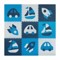 Covoras de joaca 180 X 180 cm Ricokids 7504 - Bleumarin