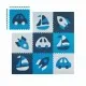 Covoras de joaca 180 X 180 cm Ricokids 7504 - Bleumarin Covoras de joaca 180 X 180 cm Ricokids 7504 - Bleumarin