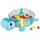 Salteluta de joaca cu bile Ecotoys 88968 Broasca Testoasa - Albastra Salteluta de joaca cu bile Ecotoys 88968 Broasca Testoasa - Albastra