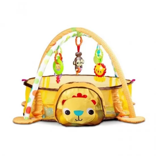 Salteluta de joaca cu bile Ecotoys Leu Salteluta de joaca cu bile Ecotoys Leu