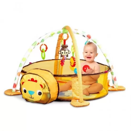 Salteluta de joaca cu bile Ecotoys Leu Salteluta de joaca cu bile Ecotoys Leu