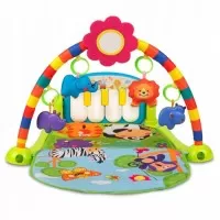 Salteluta de joaca cu pian Ricokids 7316 - Multicolora