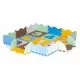 Salteluta de joaca din spuma EVA cu 25 de piese Ecotoys 32511 - Multicolor