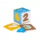 Salteluta de joaca din spuma EVA cu 25 de piese Ecotoys 32511 - Multicolor