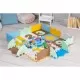 Salteluta de joaca din spuma EVA cu 25 de piese Ecotoys 32511 - Multicolor