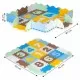 Salteluta de joaca din spuma EVA cu 25 de piese Ecotoys 32511 - Multicolor