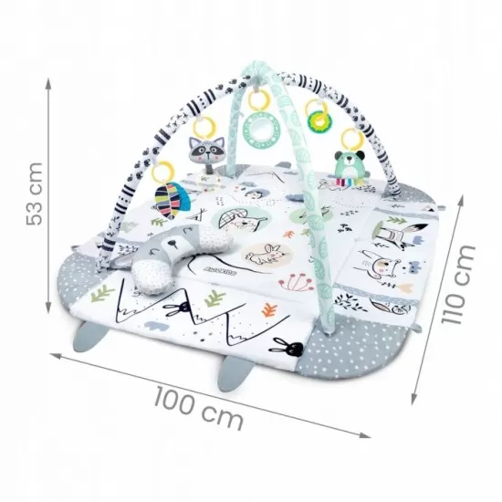 Salteluta de joaca pentru copii 110 x 100 cm Ricokids Krolik 7350 Salteluta de joaca pentru copii 110 x 100 cm Ricokids Krolik 7350