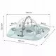 Salteluta de joaca pentru copii 136 X 136 cm Nukido Koala 730100 Salteluta de joaca pentru copii 136 X 136 cm Nukido Koala 730100