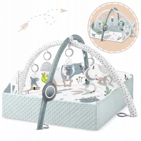 Salteluta de joaca pentru copii 136 X 136 cm Nukido Koala 730100 Salteluta de joaca pentru copii 136 X 136 cm Nukido Koala 730100