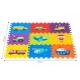 Salteluta de joaca pentru copii 86 x 86 x 1 cm IPlay 0392 - Vehicule Salteluta de joaca pentru copii 86 x 86 x 1 cm IPlay 0392 - Vehicule