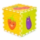 Salteluta de joaca pentru copii 86 x 86 x 1 cm IPlay 0393 - Fructe si legume Salteluta de joaca pentru copii 86 x 86 x 1 cm IPlay 0393 - Fructe si legume